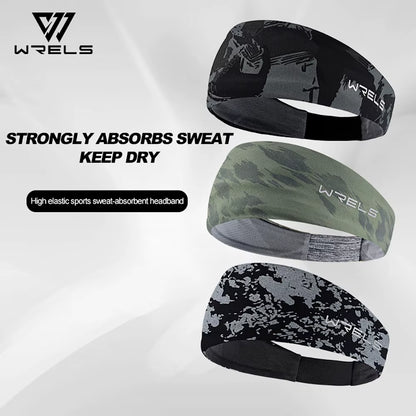 1Pc Running Sweat Absorbing Sports Hair Band Yoga Breathable Antiperspirant Band Men'S and Women'S Basketball Hair Band